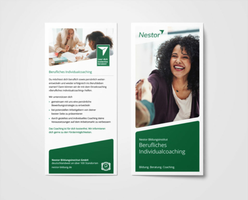 Flyer »Berufliches Individualcoaching«
