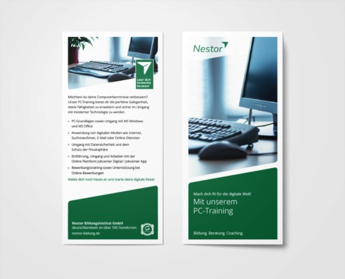 Flyer »PC-Training«